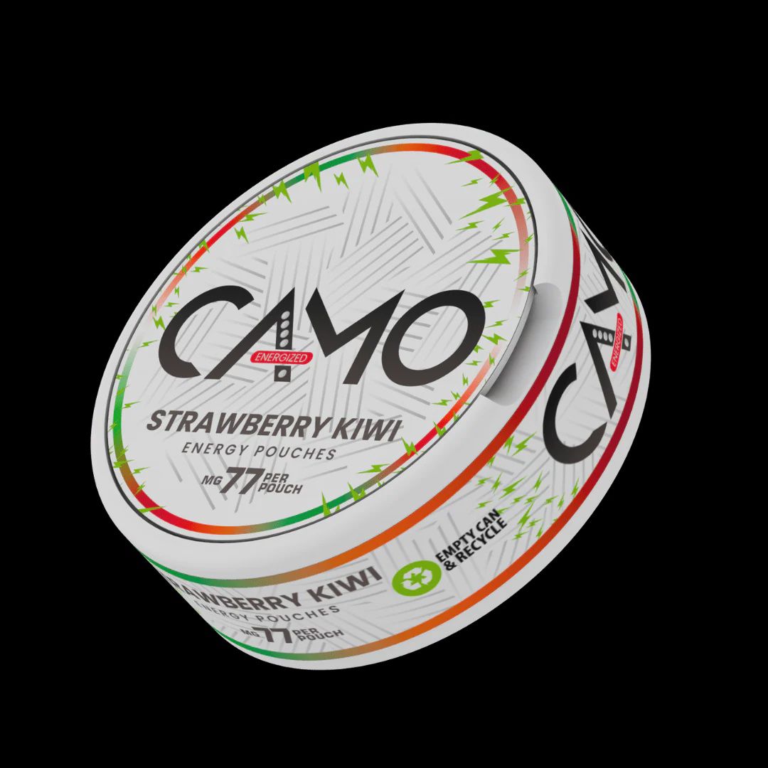 CAMO Caffeine Pouches 20pcs, Flavour: Strawberry Kiwi