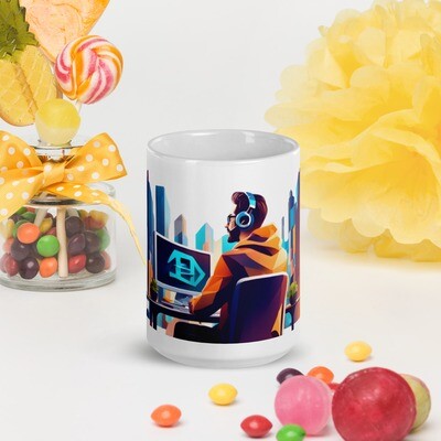 Code White glossy mug