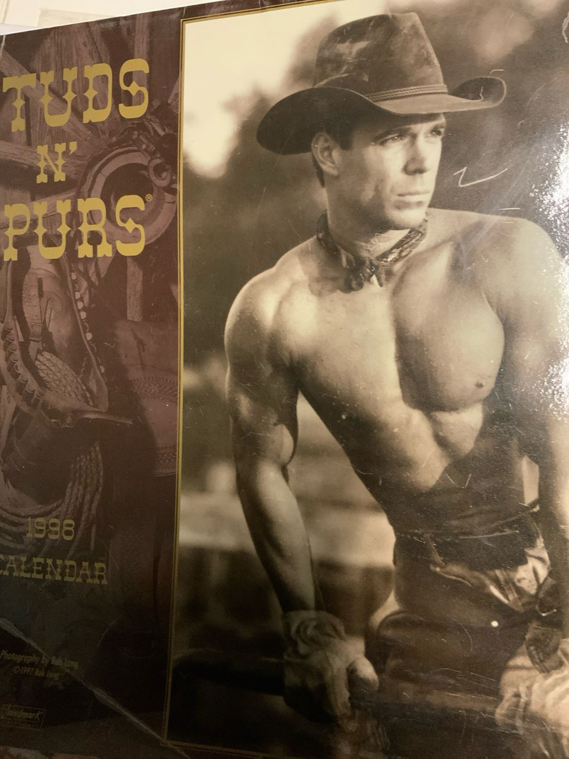 1998 Studs &amp; Spurs  Calendar Rob Lang