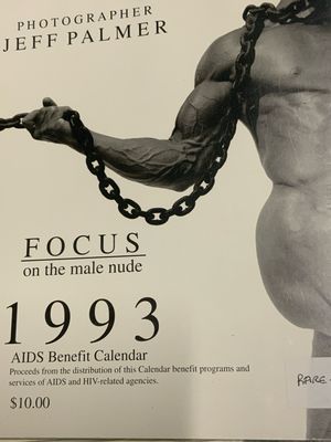 1993 Focus On The Male Nude Jeff Palmer