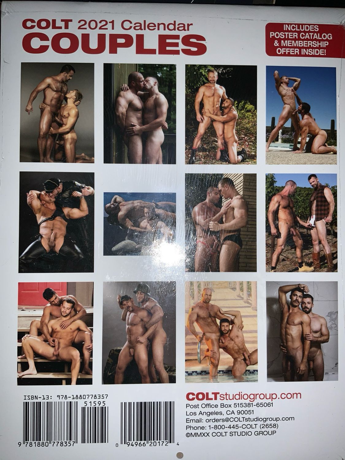 2021 Colt Calendar Couples