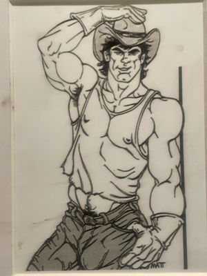 Matt cowboy Print 5x7