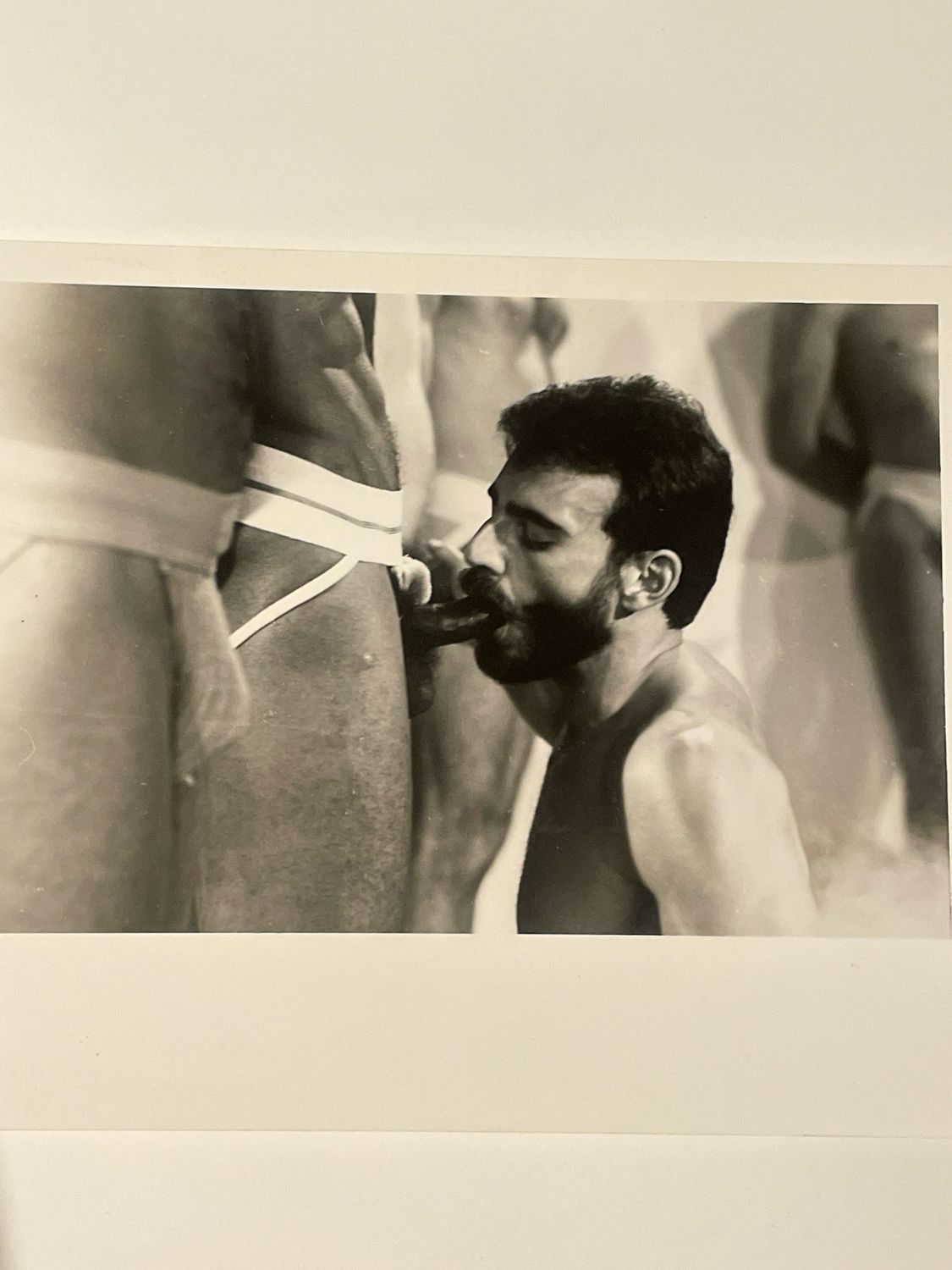 Vintage Al Parker Surge Studio Circa 1980 Los Angeles 8x10 B&amp;W Silver gelatin Print