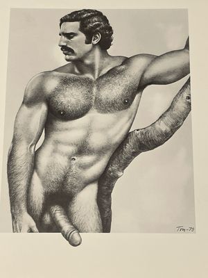 Vintage Bruno by Tom Of Finland 9”x11”