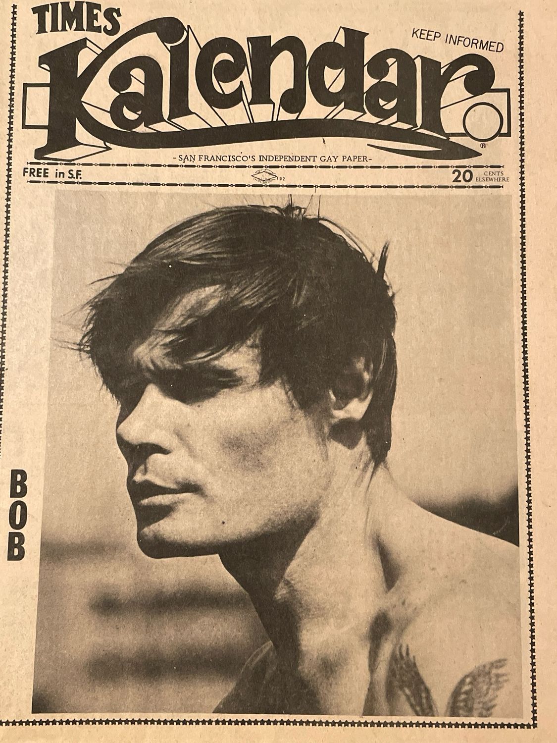 1972 Times kalendar issue 1 -Christopher Street west - Very Fine