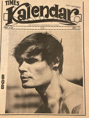 1972 Times kalendar issue 1 -Christopher Street west - Very Fine