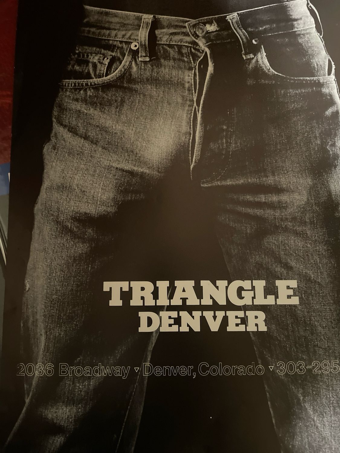 1980 Triangle Denver Spa Poster 16x20