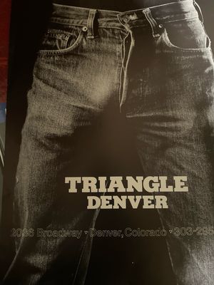1980 Triangle Denver Spa Poster 16x20