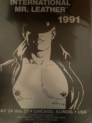 1999 IML Etienne International Mr. Leather Poster
