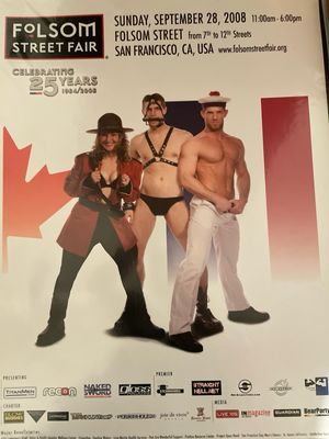 2008 Folsom Street Fair Poster 18x24