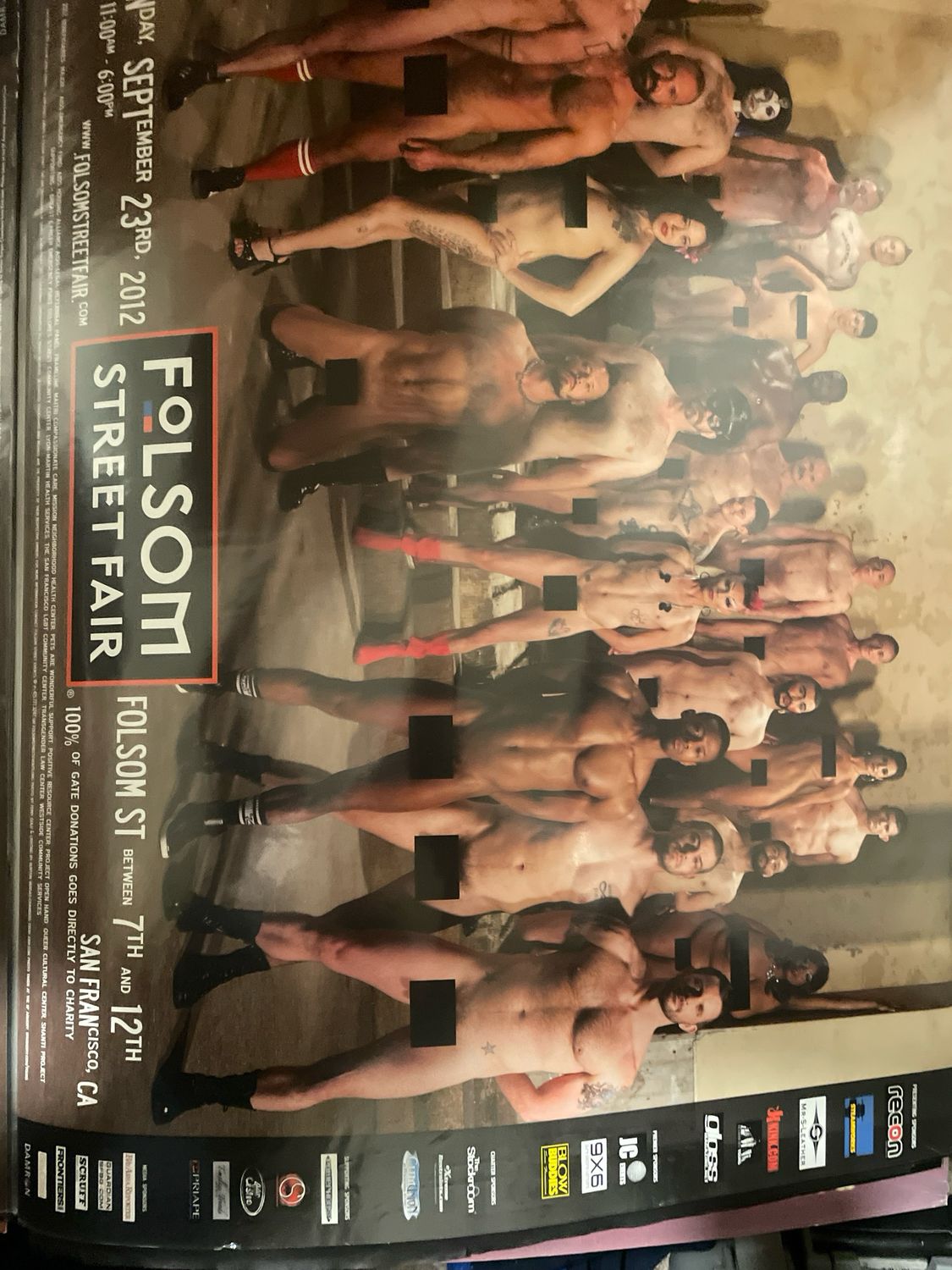2012 Folsom Street Fair Poster 18x24