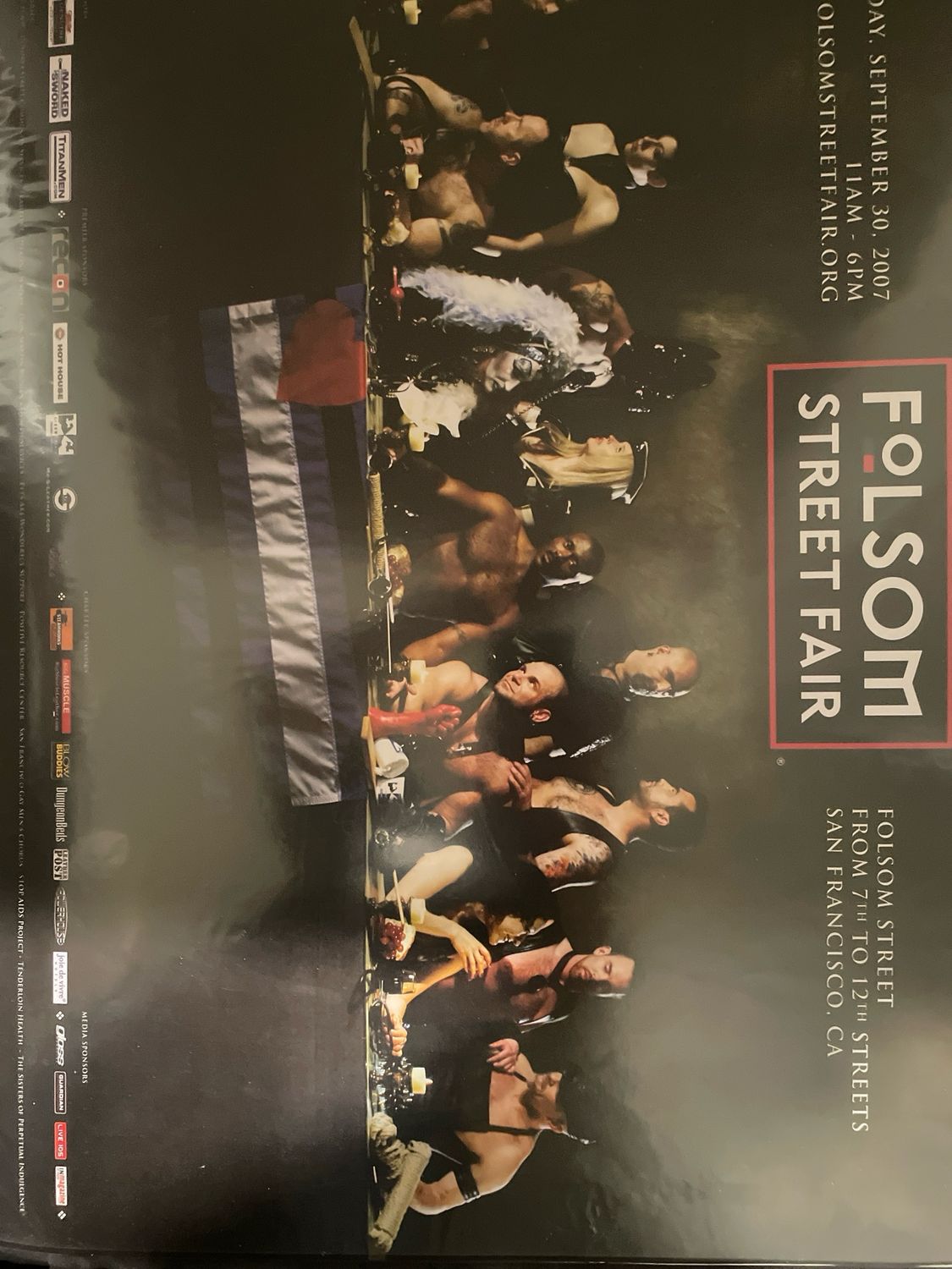 2007 Folsom Street Fair Poster 18x24