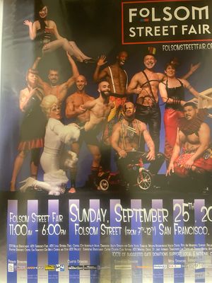 2011 Folsom Street Fair Poster 18x24