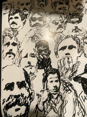 Chuck Arnett Large 12 X 16 Print On Linen - Compilation of 3 Prints San Francisco