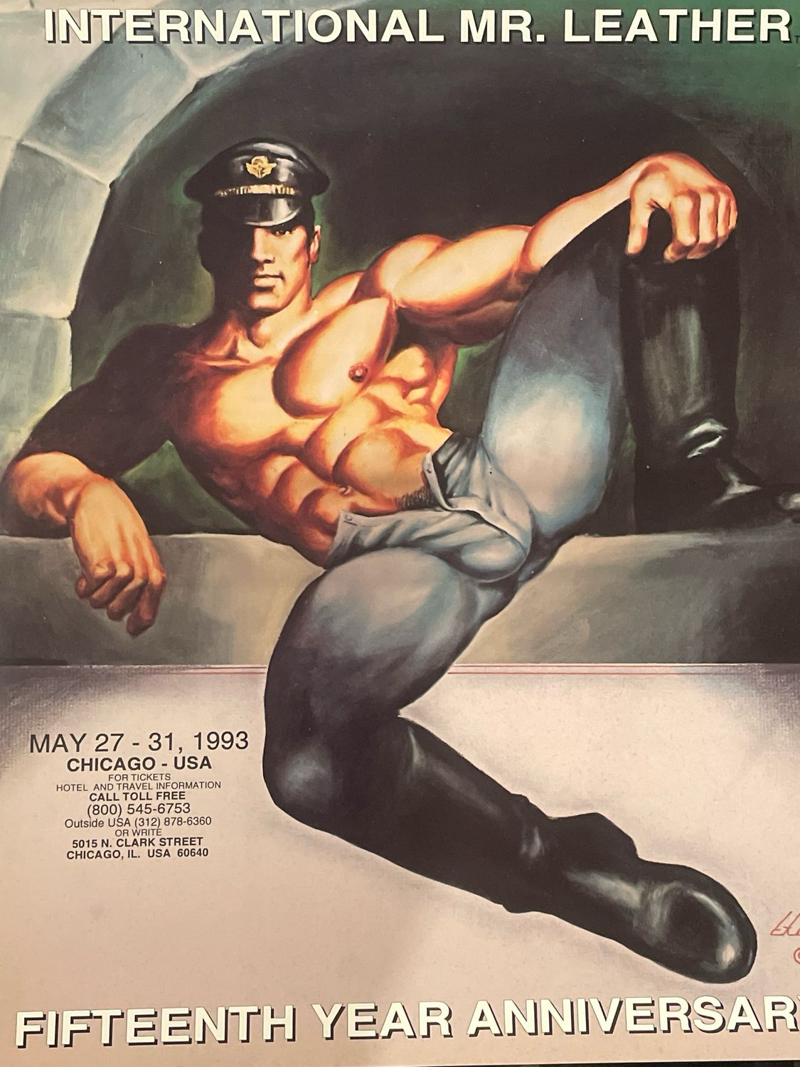 1993 IML Etienne Poster On Thick Cardstock