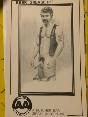 Beer Grease Pit Meat Market Poster 12x18