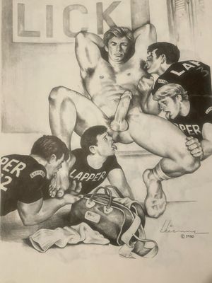 1980 Lick Limited Edition Etienne Poster 14x20