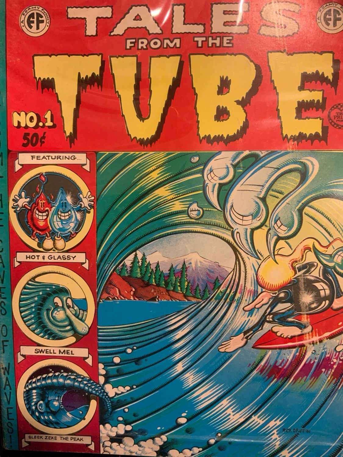 1973 Tales From The Tube Comic Book Rick Griffin 7.0/10.0