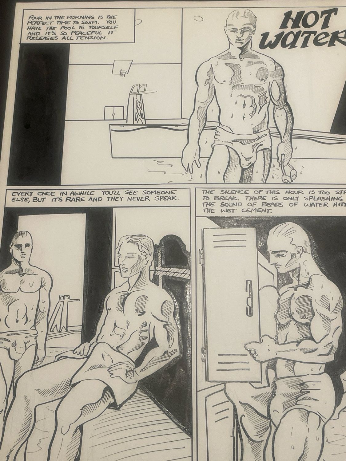 Hot Water Jon Macy 1994 Original 2 Pages