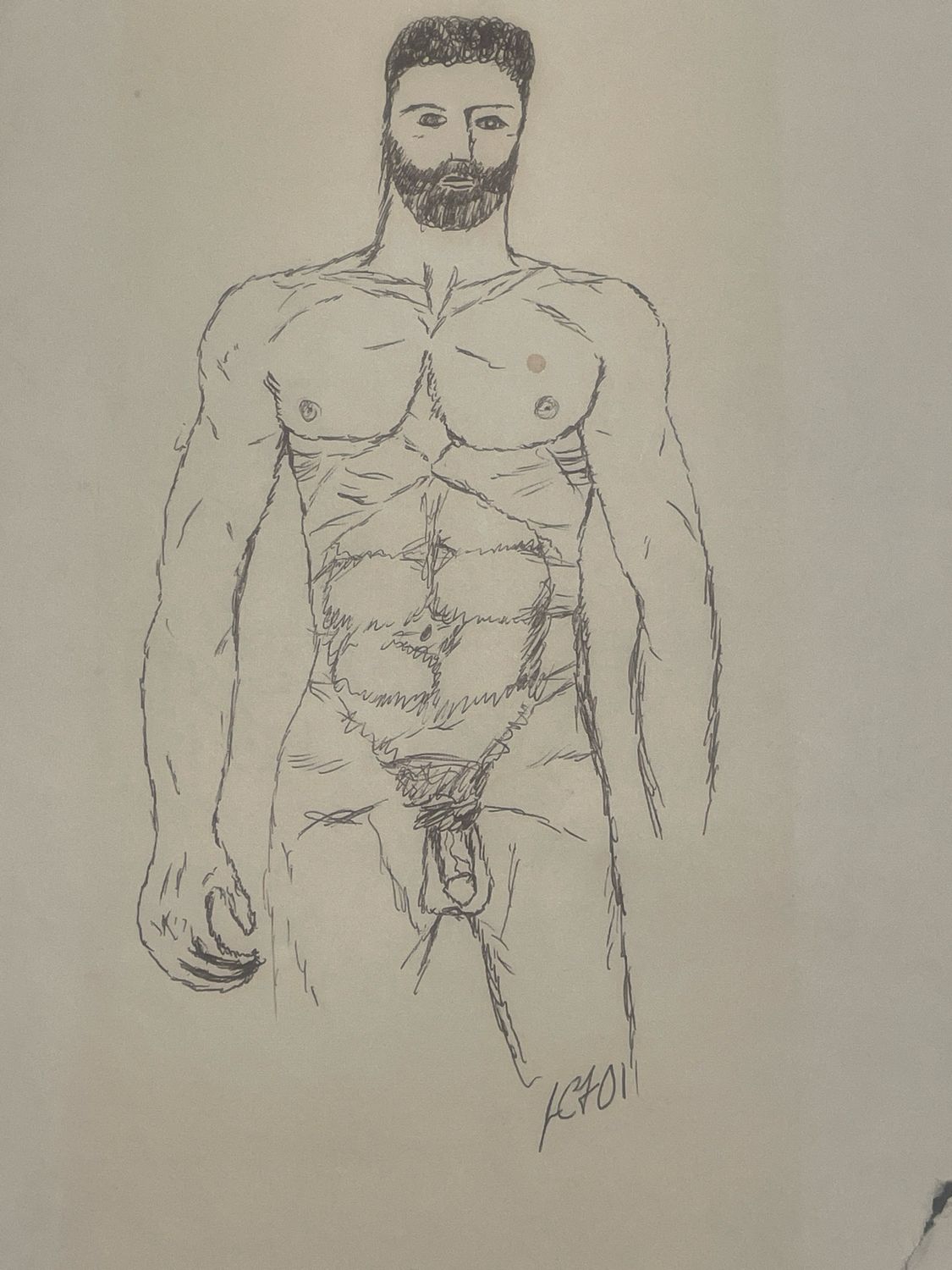 2001 LCF Original Art 8x12