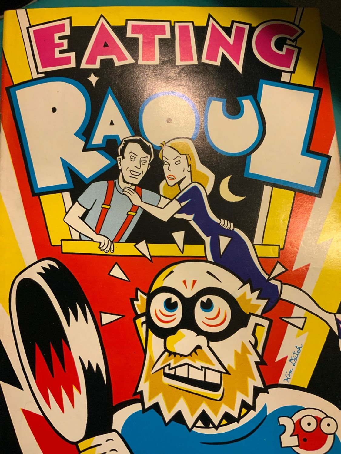1982 Eating Raoul Kim Dutch Comic Book 9.0/10.0