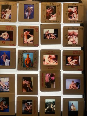 Magazine With Original 1980s 20 35mm Slides LeSalon San Francisco Movie “Blade”