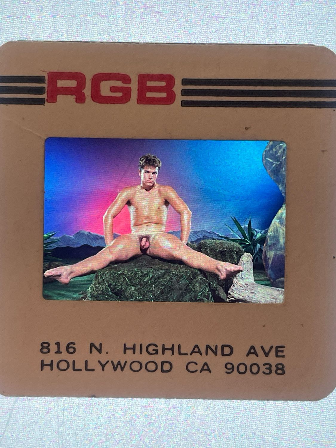 1960s Bob Mizer Original Production Slide Color 35mm