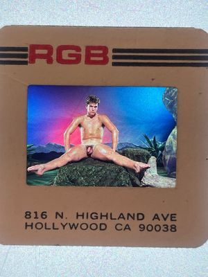 1960s Bob Mizer Original Production Slide Color 35mm