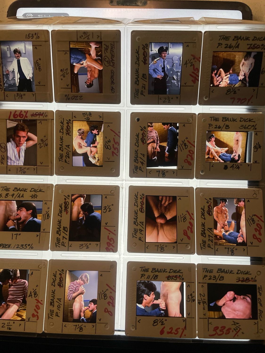 1980s 20 35mm  Slides LeSalon San Francisco Movie “The Bank Dick”