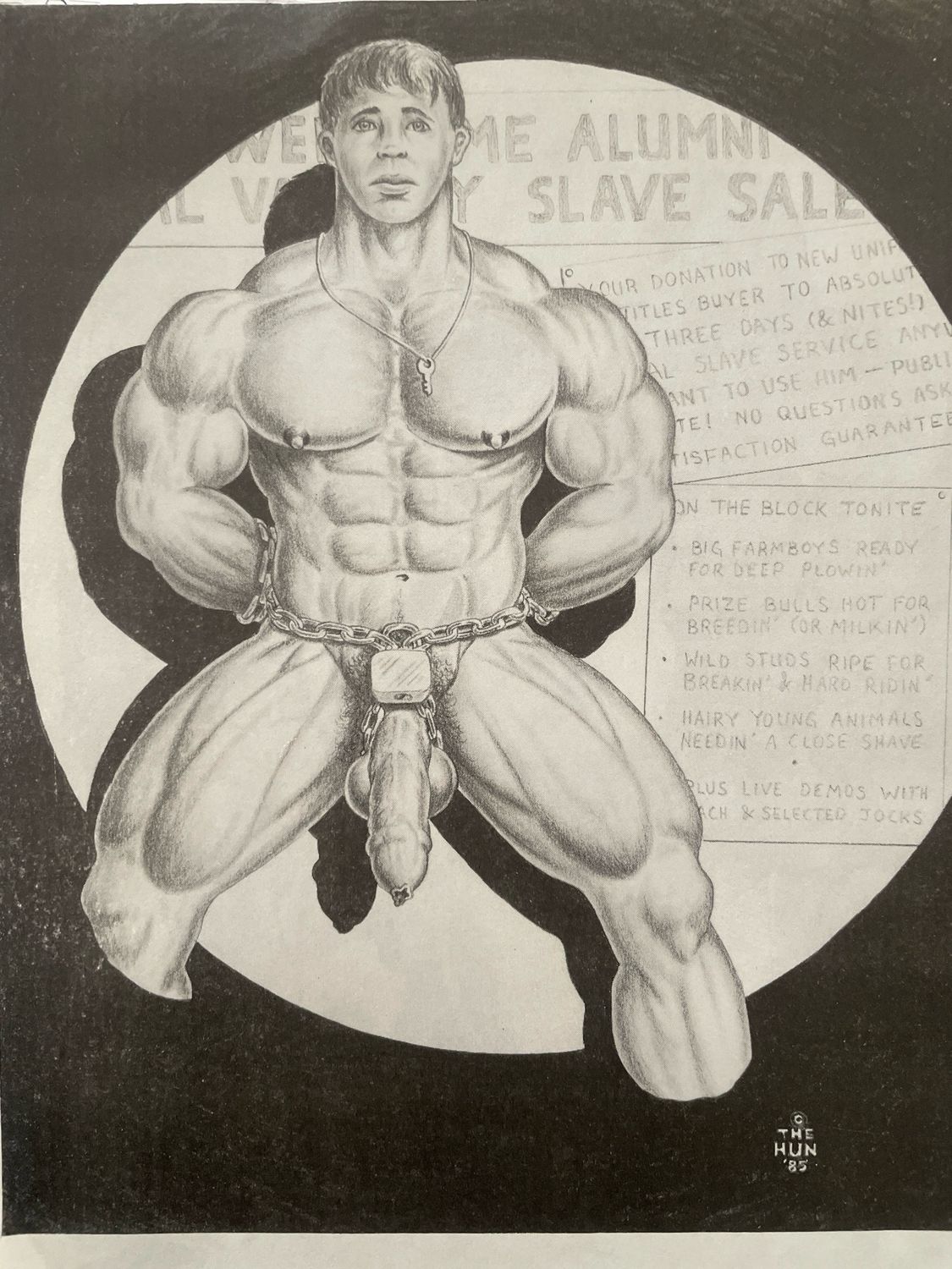18 - The Hun - Prints From Mail Order Business 1980s