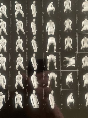 1980s Contact Sheet 36 Photographs Unknown Bear Magazine Archive