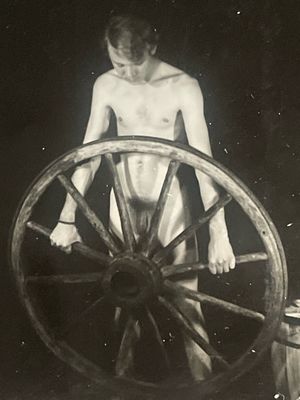 1960s Bob Mizer AMG Studios Photograph 8x10