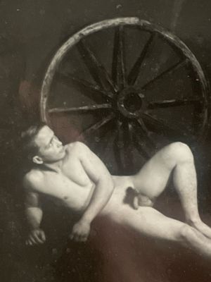 1960s Bob Mizer AMG Studios Photograph 8x10