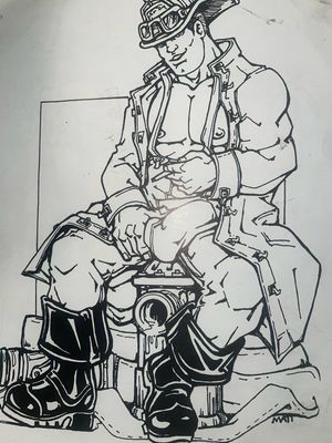Matt Artist 8x10 Print