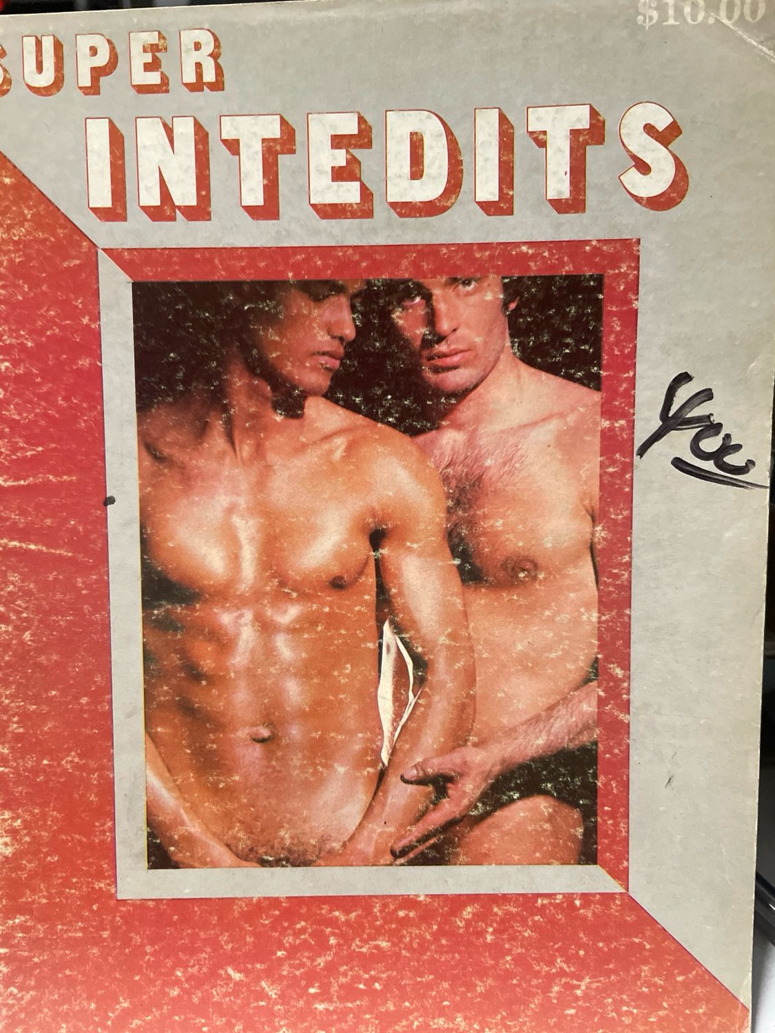 1970 Super Intedits W Cover Wear Sticker Rare Magazine