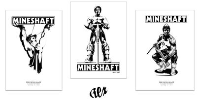 3 Mineshaft Bar NYC Poster 11x14 - One Of Each