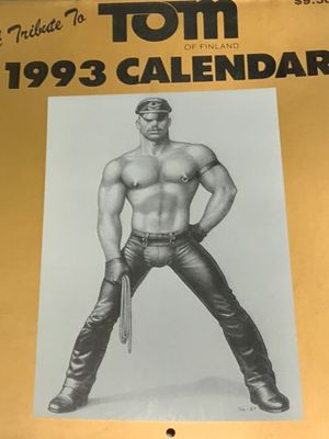 Tom of Finland Calendar 1993 new