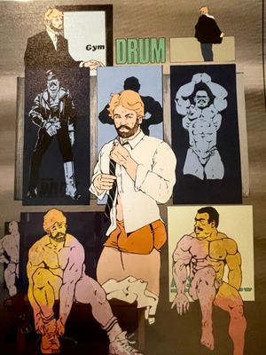 Drum full panel 19x23 remastered and colored - 100 prints per panel  #/100 and hologram on reverse #088 - 03