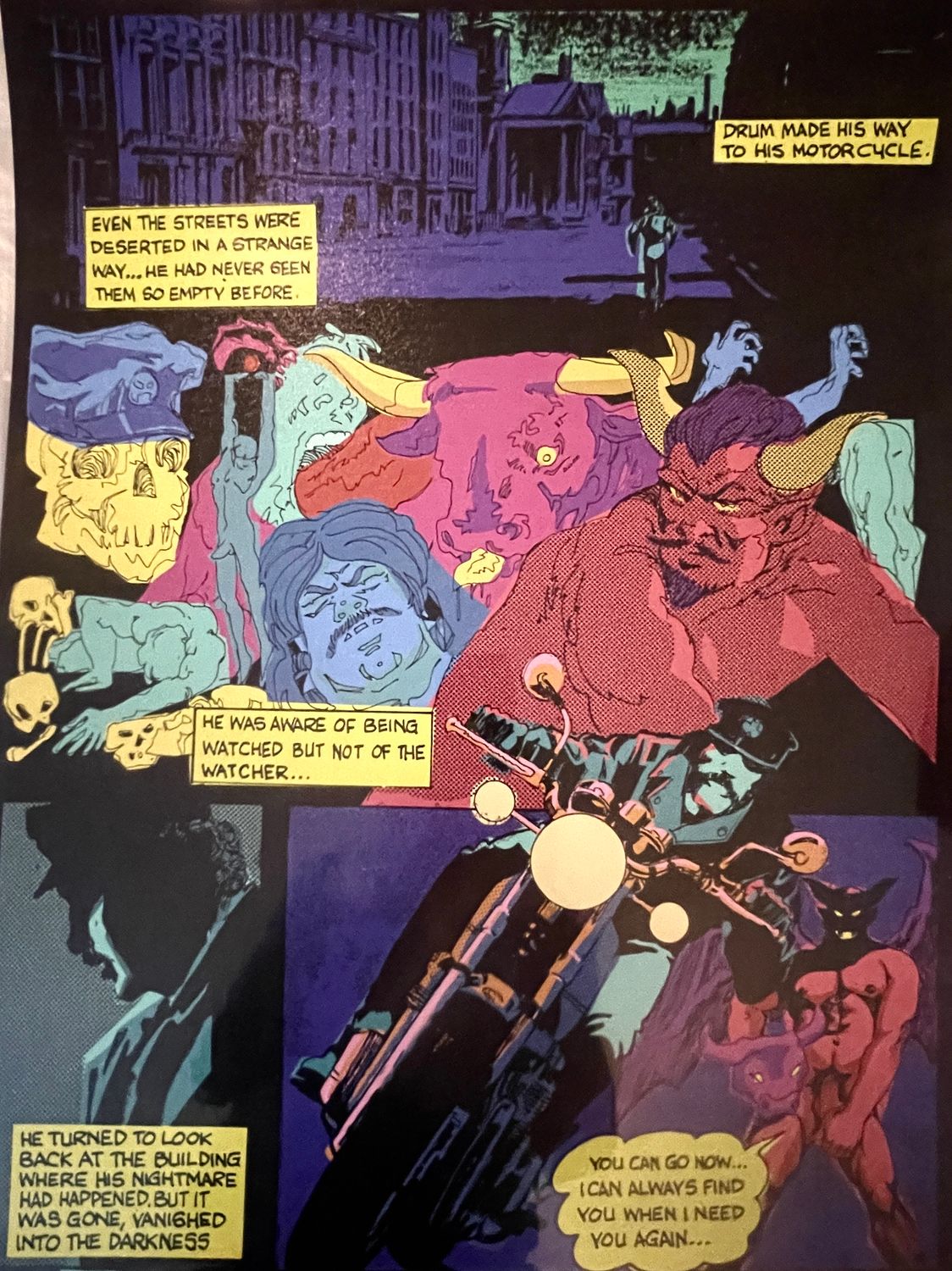 Drum full panel 19x23 remastered and colored - 100 prints per panel  #/100 and hologram on reverse #015-03