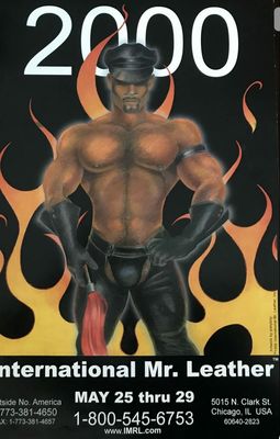 2000 IML International Mr. Leather Poster