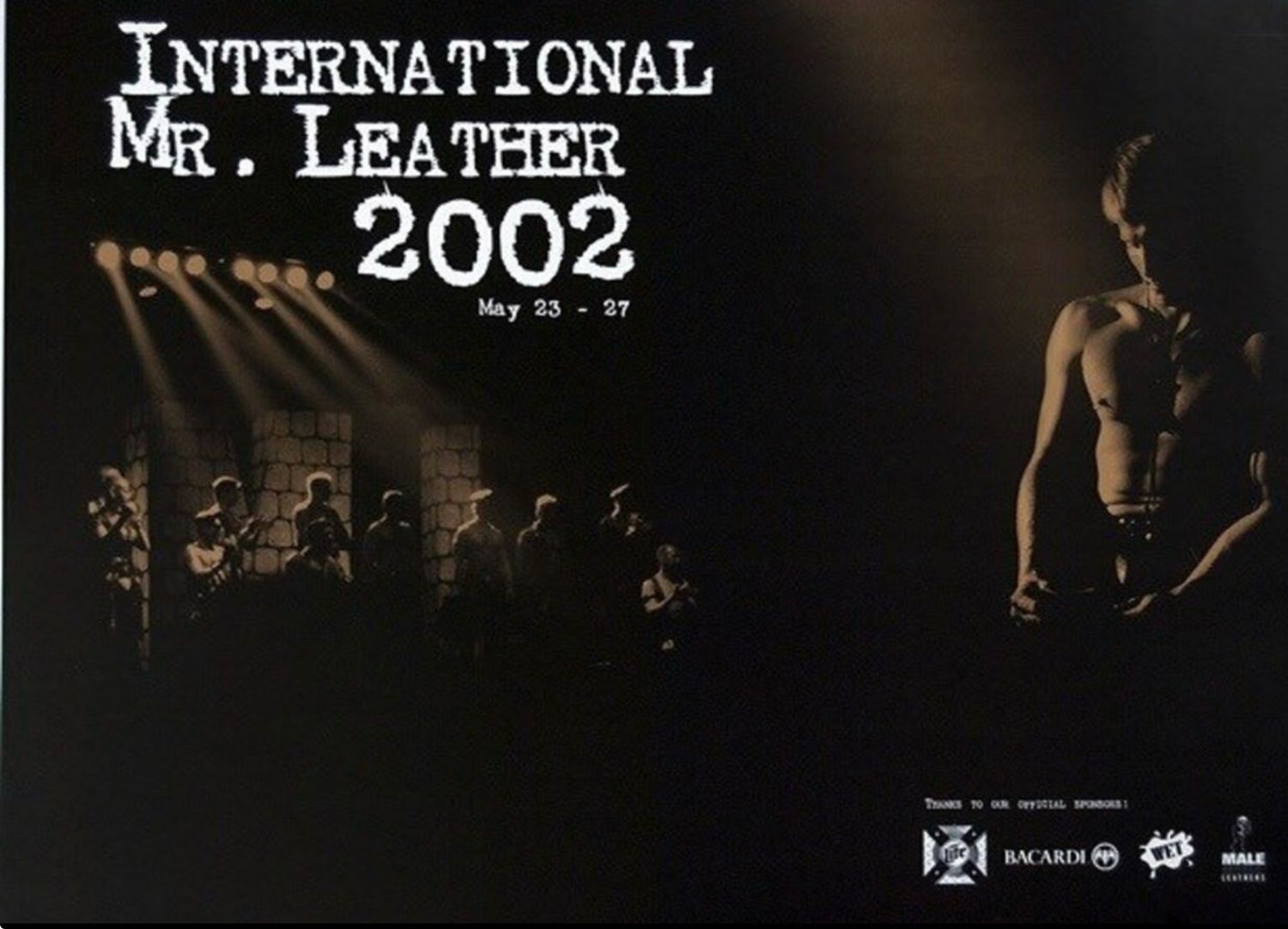 2002 IML International Mr. Leather Poster