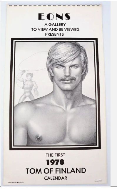 Tom Of Finland Calendar 1978