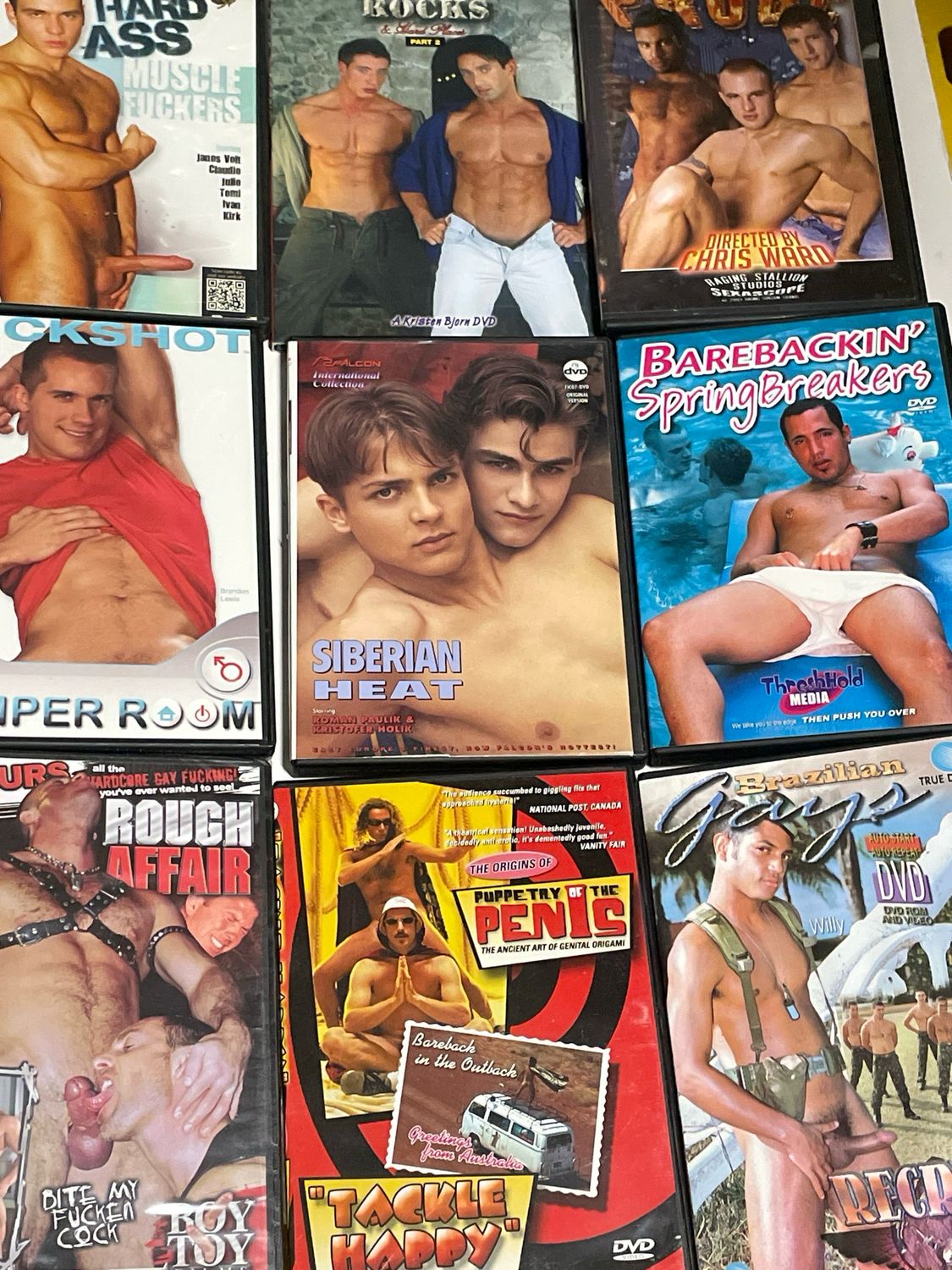 Lot Of 9 DVDs As Shown