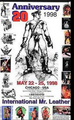 1998 IML International Mr. Leather Poster