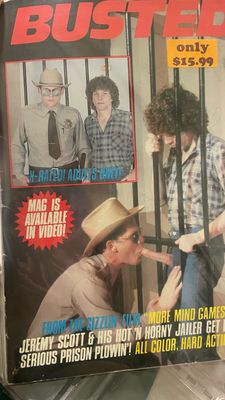 Busted - A LeSalon Magazine w 6 2x2 Slides Used To Produce Images In The Magazine