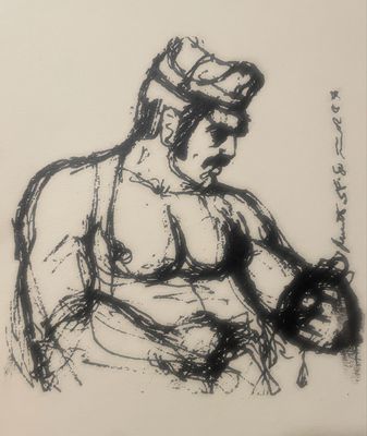 Chuck Arnett 8x8 Print