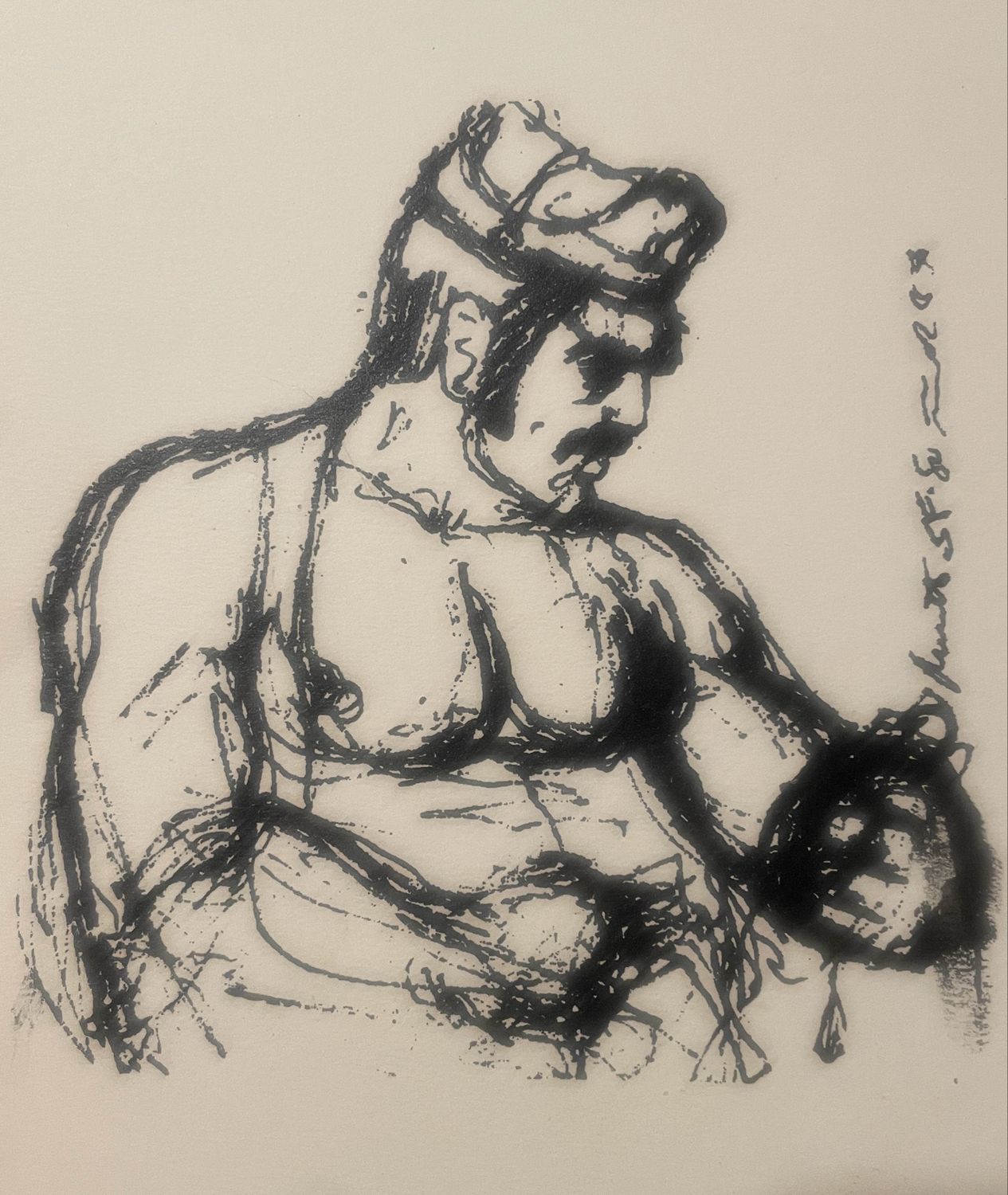 Chuck Arnett 8x8 Print