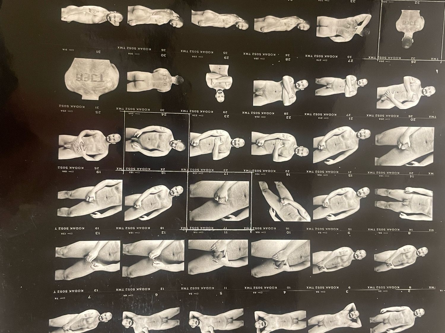 Contact Sheets 1970s-80s #3