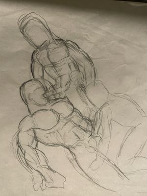The Hun Original Sketch