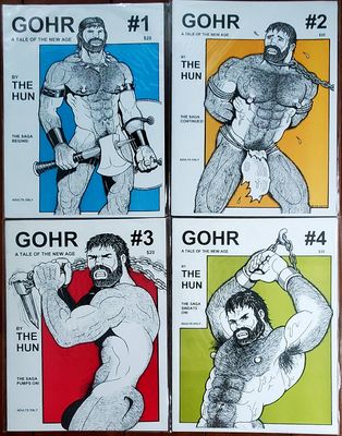 The HUN (Bill Schmelling) GOHR Comics Complete Set #1 - #4